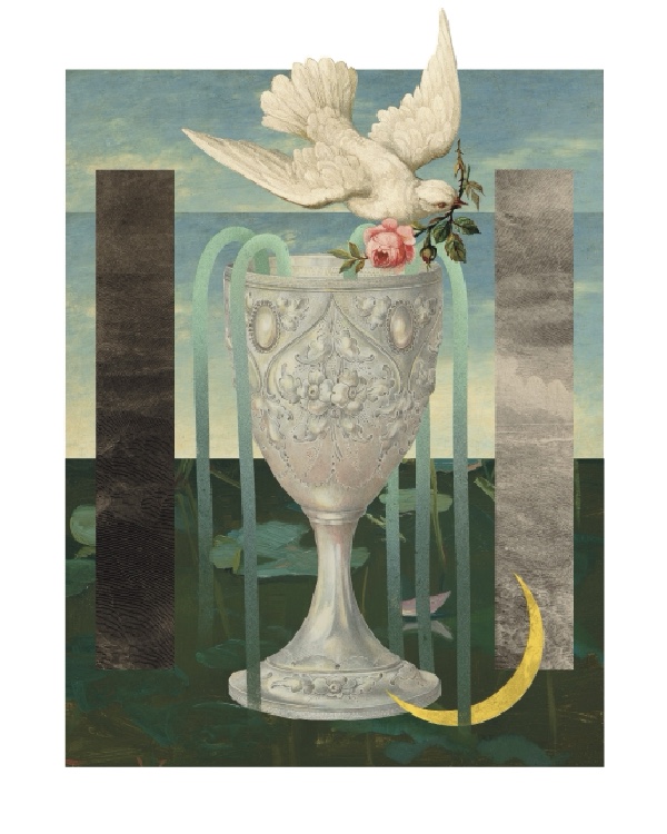 ace of cups + the high priestess